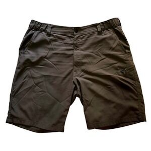 Wrangler ATG Men's‎ Outdoor Shorts Size 40 Brown Gorpcore Performance Athleisure